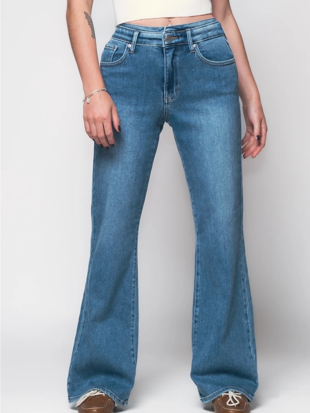 Just Black Double Take Wide Leg Jeans